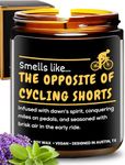 Funny Cycling Candle, Best Unisex Bike Gifts for Bikers, Novelty Gifts for Mountain Bikers, Cyclists Gifts for Men, Bicycle Enthusiasts, Biking Gifts for Bicycle Riders Men, Gifts for Cyclists Men