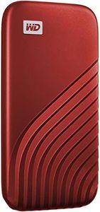 Western Digital WDBAGF0020BRD My Passport™ SSD, 2TB, Red Color, USB 3.2 Gen-2, 1050MB/s (Read) and 1000MB/s (Write)