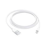 AZMOGDT USB TO Lightning Cables for Fast Charging Compatible with iPhone 5/ 5C/ 5S/ 6/ 6S/ 7/8/ X/XR/XS Max/ 11/12/ 13 Series and Pad Air/Mini, Pod & Other Devices (1.0 Meter, White)