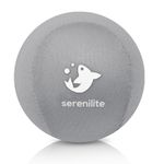 Serenilite Hand Therapy Stress Ball - Optimal Stress Relief - Great for Hand Exercises and Strengthening (Titanium)