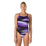 Speedo Women's Havoc State Fly back Endurance+ One Piece Swimsuit, 20, Purple