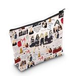 LEVLO Alison Tote Bag Spencer & Hannah & Aria & Emily Fans Gift Alison Dilaurentis Shoulder Bag Little Liars TV Show Merch, -a Pretty Bag, Medium, Tote Bag