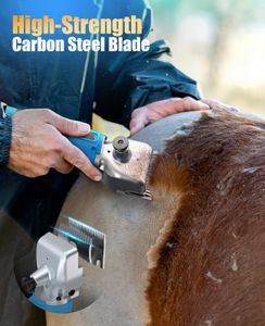 oneisall Cordless Horse Clippers – Rechargeable Grooming Trimmer