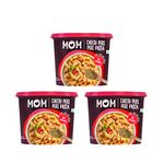 MOM - Meal of the Moment, Cheesy Peri Peri Pasta, 74g (Pack of 3) - Ready to eat | No Added Preservatives | Instant Meals | 100% durum Wheat