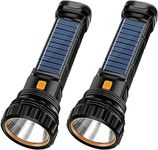 E-SHIDAI 2pcs Solar/Rechargeable Mu