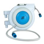Zephyr Enclosed PVC Water Hose Reel 13MMX25 Mtr. with Hybrid Hose