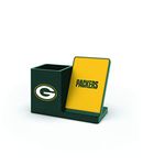 SOAR NFL Green Bay Packers Wireless Charger and Desktop Organizer, Team Color