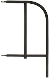 Panacea Products Classic Finial End Panel, Black