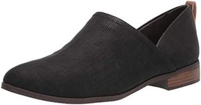 Dr. Scholl's Shoes Women's Ruler Slip-On Loafer, Black, 8.5