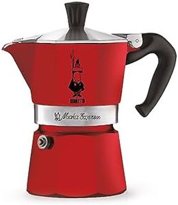 Bialetti 4941 Moka Express Espresso Maker, 1cups, Red