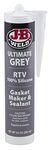 J-B Weld 32927 Ultimate Grey RTV Silicone Gasket Maker and Sealant - 9.5 oz.