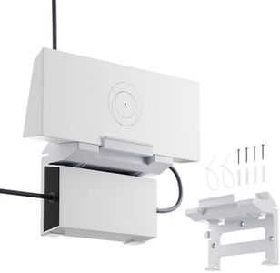 Starlink Gen 3 Router Mount, 2 in 1 Wall Mount for Starlink Standard Router and Power Supply, Mounting Bracket Kit for V3