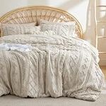 Bedsure Tufted Boho Comforter Set T