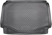 Novline MAT049 Custom Tailored Fit Black Rubber Boot Liner Tray Mat