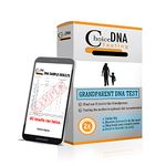 Grandparent DNA Home Test Kit - Includes one Grandparent & one Child. (at Home - for Personal Purposes Only) – Free Return Shipping to Lab, All Lab Fees Included - Results in 6 Business Days