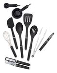KitchenAid - Tool & Gadget Set, 17-Piece Set Includes Cooking Utensils, Vegetable Peeler, Can Opener, and Measuring Cups & Spoons