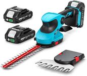 Seesii 20V Cordless 2-in-1 Hedge Tr
