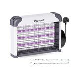ASPECTEK Dual-Spectrum LED Bug Zapper Indoor, High-Voltage Electric Grid Mosquito and Fly Trap, 3 Long-Life UV LED Lamps (365/395nm), Kills Gnats, Moths, Wasps & Fruit Flies