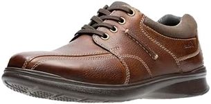Clarks mens Cotrell Walk Oxford, Tobacco Leather, 9 US
