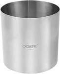 O'Creme Heavy Duty Aluminum Cake Ring 6 Inch Diameter x 6 Inch High