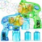 JOYIN 2 Bubble Guns Blaster Kit wit