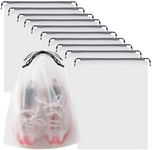 10-Pack Clear Shoe Bags for Travel,