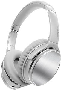 Srhythm NiceComfort 25Pro - Cuffie wireless con cancellazione attiva del rumore, auricolari Bluetooth v5.3 con modalità di gioco