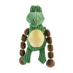 Outward Hound Thunda Tugga Gator Plush Squeaky Dog Tug Toy