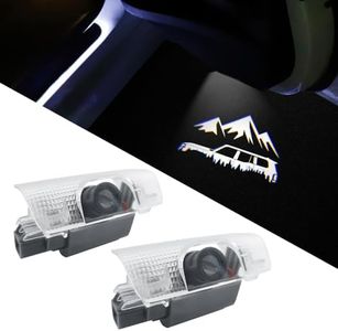 2 PCS LED Car Door Logo Lights Compatible for Land Cruiser LC250 2023-present Courtesy Projector Laser Welcome Light Puddle Lamp Car Accessories (L3, LC250 2023-present)