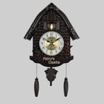 Three Secondz Cuckoo Bird Wall Clock with Fixed Door Does not Open or Close for Children's Bedroom Size 60cm x 15cm x 36cm (BD53)