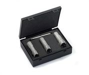 Champion Cutting Tool Corp RotoBrute CT150-SET: 3 Piece Carbide Tipped Hole Annular Cutter Set (Up to 1-3/8 inch Depth of Cut), Silver