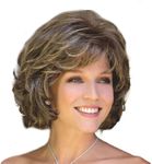 DKE&YMQ Grey Wigs for Women, Fluffy