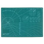 blackspur 1x Green A4 (22 x 30cm) Cutting Mat - Craft Paper Sewing Fabric Art Model Crafting Quilting Knife Cutter Board