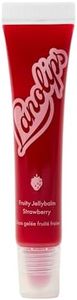 Lanolips Fruity Jellybalm - Tinted Lip Balm to Deepen, Brighten & Enhance - Moisturizing Lanolin Lip Balm & Jelly Lip Gloss - Everyday Lip Makeup - Strawberry (10g / 0.35oz)