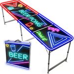 Official Beer Pong® Table Official Spot Light | Neons | Premium Quality | Official Dimensions | Waterproof and Scratch Resistant | Party Games | OriginalCup