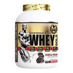 Dexter Jackson Whey Proteins Gold | Cookies Cream Flavor | 67 Servings, 2268g, 5 lbs - Premium Protein for Superior Muscle Growth and Recovery