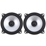 ePathChina 2pcs 4 Inch 60W 2 Way Car Coaxial Vehicle Door Auto Audio Music Stereo Full Range Frequency Hifi Speakers