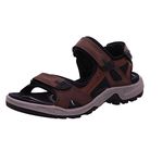 ECCO Men's Offroad Open Toe Sandals, Espresso Cocoa Brown Black Espresso Cocoa Brown Black56401, 9/9.5 UK