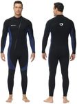 Owntop Mens Wetsuit 3mm Neoprene Fu