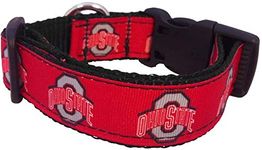 Collegiate Dog Collar (Small, Ohio State Buckeyes)