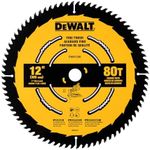 DEWALT 12 Inch 80T Carbide Circular