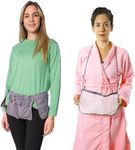 Mastectomy & Post Surgery Drain Carrier Belt & Shower Holder (Two Pack Grey/Grey)