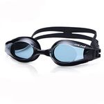 AEC JieJia Rx Prescription Optical Corrective Lenses with UV Protection, Anti-Fog Slip Resistant Swimming Goggle With Earplugs (-2.50)