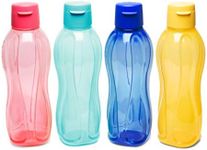 Tupperware Fliptop Water Bottle Set, 750Ml, Set Of 4