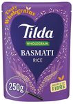 Tilda Microwave Wholegrain Basmati Rice, 250 g (Pack of 1)