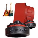 Rok Lok Universal Quick Change Guitar Strap Lock - Guitar Strap Locks Set - Protect Your Instrument with no modifications or hardware replacement