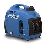 Hyundai 1000w 50cc Quiet Petrol Inverter Generator, Compact, Lightweight, Portable, Ideal For Camping, Caravan, Motorhome, Easy To Use, 3 Year Warranty