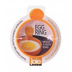 Joie 17111 Silicone Egg Ring, 1 Piece, Mixed, Red, Orange, Yellow