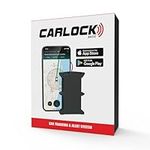 CARLOCK Basic Anti Theft Car Device - Hard Wired Real Time UK Car GPS Tracker & Car Alarm System Security - Phone App - Auto Van Vehicle Tracking & Instant Alert of Vibration - Car Tracker Devices