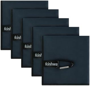 KinHwa Handkerchiefs for Men Sweat Absorbing Handkerchiefs Hankies for Men & Women Quick-Dry Microfiber Sweat Rags Towels for Gym Sports, and Work (10 * 10IN 5Pack, N-blue)